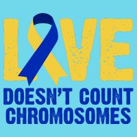 Love Doesn't Count Chromosomes Down Syndrome Long Sleeve Shirt