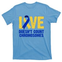 Love Doesn't Count Chromosomes Down Syndrome T-Shirt