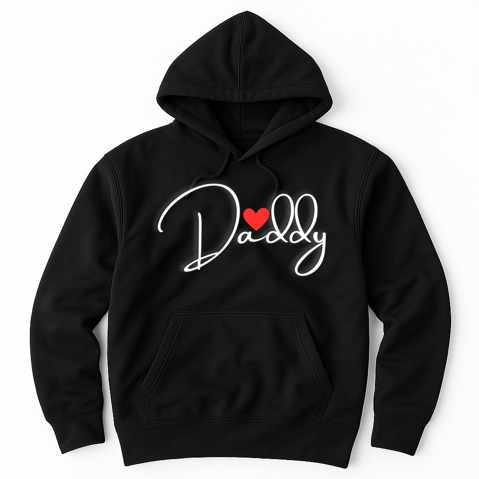 Love Daddy Cute Fathers Day Gift Hoodie