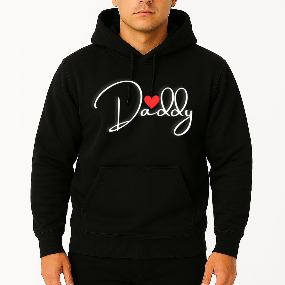 Love Daddy Cute Fathers Day Gift Hoodie