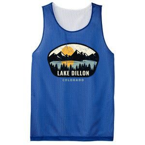 Lake Dillon Colorado Co Vacation Souvenir Funny Gift Mesh Reversible Basketball Jersey Tank