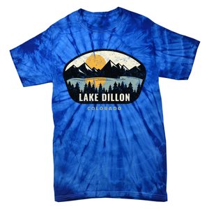 Lake Dillon Colorado Co Vacation Souvenir Funny Gift Tie-Dye T-Shirt