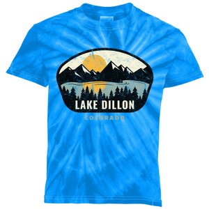 Lake Dillon Colorado Co Vacation Souvenir Funny Gift Kids Tie-Dye T-Shirt