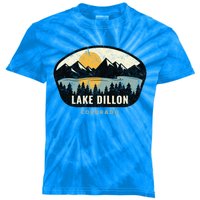 Lake Dillon Colorado Co Vacation Souvenir Funny Gift Kids Tie-Dye T-Shirt