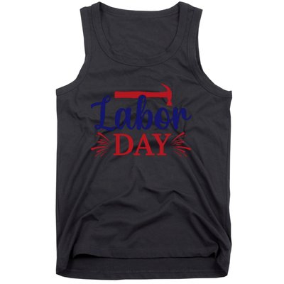 Labor Day Celebration Graphic Tank Top