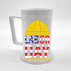 Labor Day Celebration Graphic Beer Stein