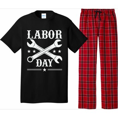 Labor Day Celebration Graphic Pajama Set