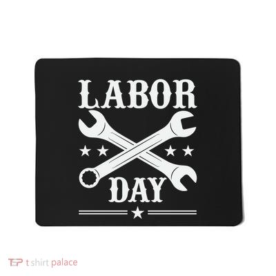 Labor Day Celebration Graphic Mousepad