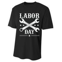 Labor Day Celebration Graphic Performance Sprint T-Shirt