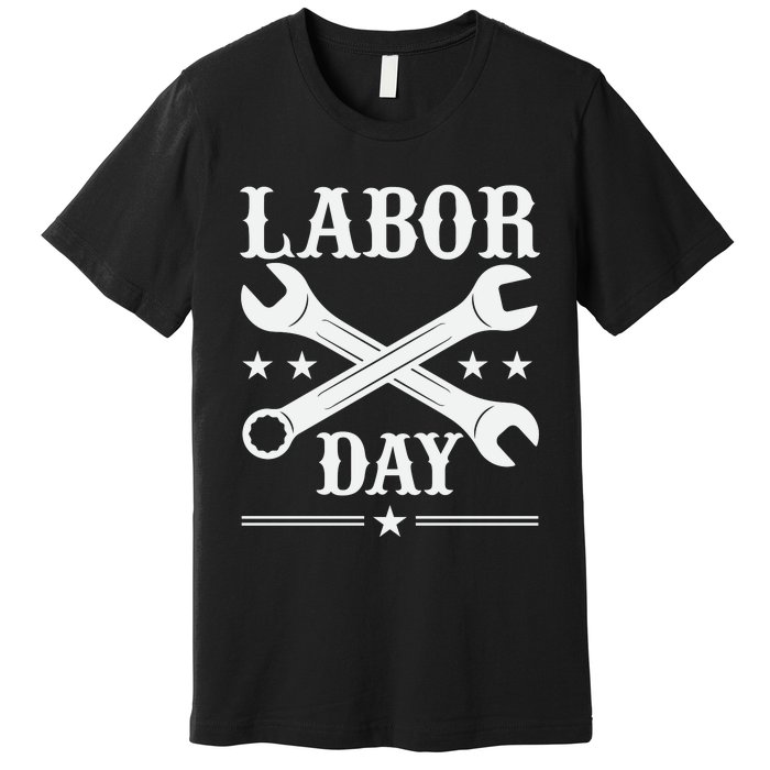 Labor Day Celebration Graphic Premium T-Shirt