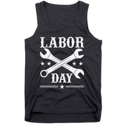 Labor Day Celebration Graphic Tank Top