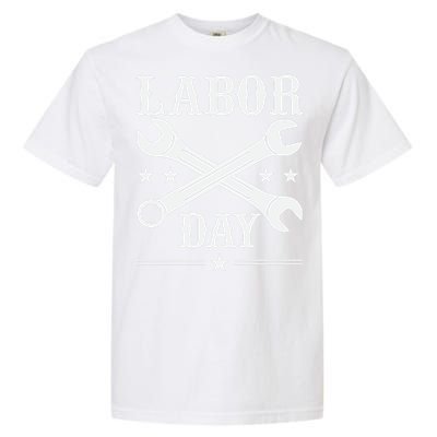 Labor Day Celebration Graphic Garment-Dyed Heavyweight T-Shirt