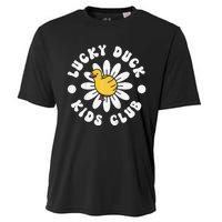 Lucky Duck Club Cute Duck 1st First Birthday Cooling Performance Crew T-Shirt