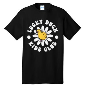 Lucky Duck Club Cute Duck 1st First Birthday Tall T-Shirt