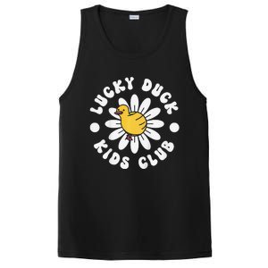 Lucky Duck Club Cute Duck 1st First Birthday PosiCharge Competitor Tank