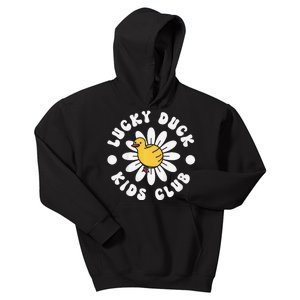 Lucky Duck Club Cute Duck 1st First Birthday Kids Hoodie