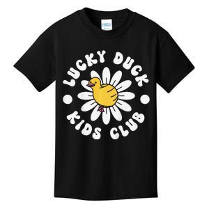 Lucky Duck Club Cute Duck 1st First Birthday Kids T-Shirt