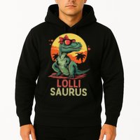 Lollisaurus Dino Dinosaur Lolli Saurus T Rex Funny Trex Hoodie