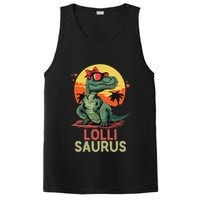 Lollisaurus Dino Dinosaur Lolli Saurus T Rex Funny Trex PosiCharge Competitor Tank