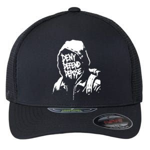 Luigi Defend Depose Deny Flexfit Unipanel Trucker Cap