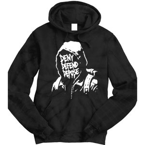 Luigi Defend Depose Deny Tie Dye Hoodie