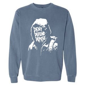 Luigi Defend Depose Deny Garment-Dyed Sweatshirt