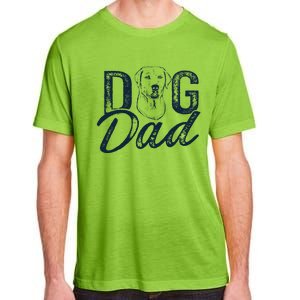 Labrador Dog Dad Lab Retriever Adult ChromaSoft Performance T-Shirt