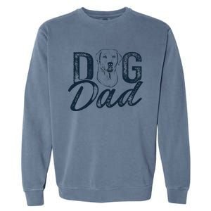 Labrador Dog Dad Lab Retriever Garment-Dyed Sweatshirt