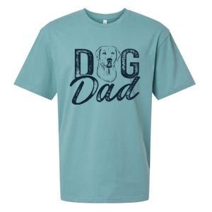 Labrador Dog Dad Lab Retriever Sueded Cloud Jersey T-Shirt