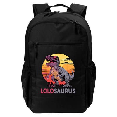 Lolosaurus Dino Dinosaur Lolosaurus Trex Funny Trex Daily Commute Backpack