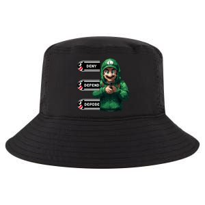 Luigi Deny Defend Depose Cool Comfort Performance Bucket Hat