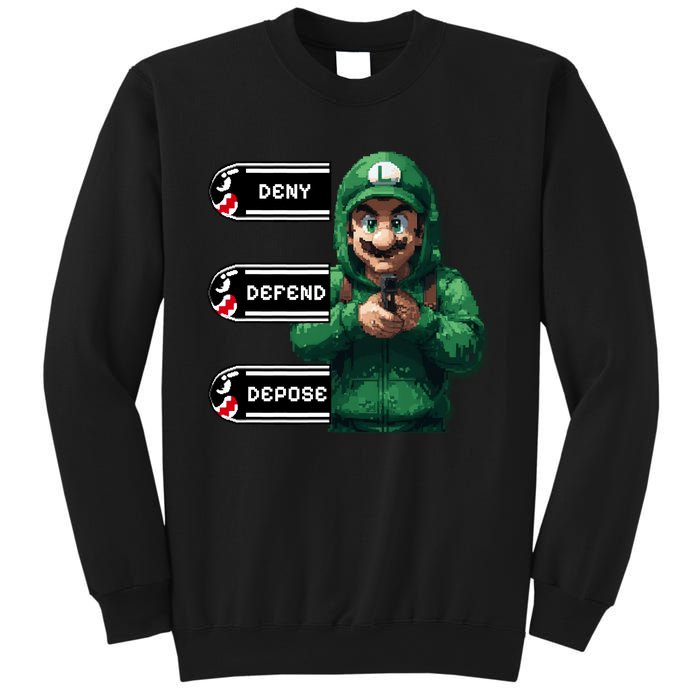 Luigi Deny Defend Depose Sweatshirt