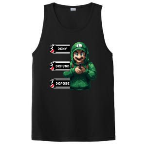 Luigi Deny Defend Depose PosiCharge Competitor Tank