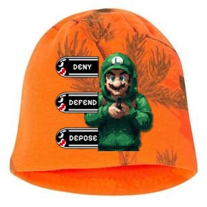 Luigi Deny Defend Depose Kati - Camo Knit Beanie