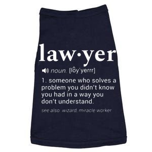 Lawyer Dictionary Definition Funny Gag Design For Lawyers Doggie Tank