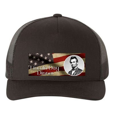 Lincon Day Dinner Yupoong Adult 5-Panel Trucker Hat