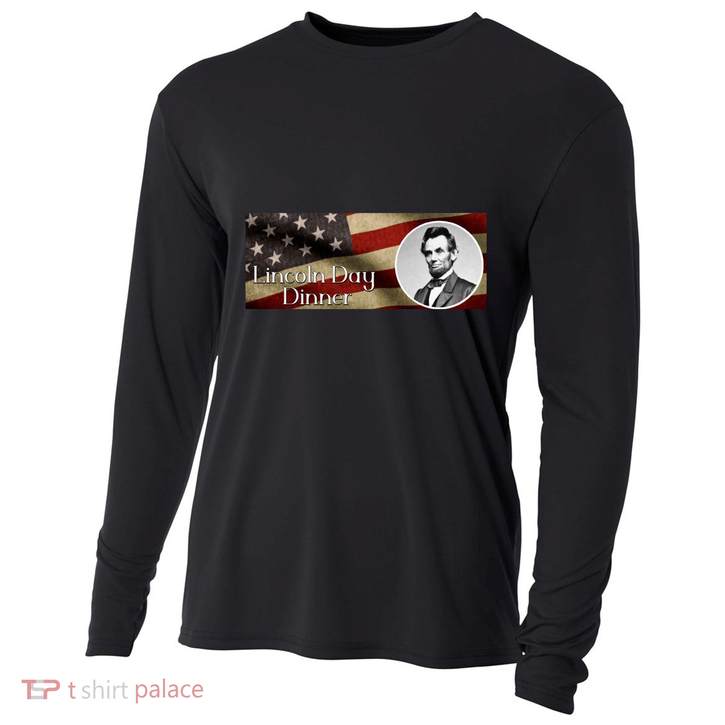 Lincon Day Dinner Cooling Performance Long Sleeve Crew