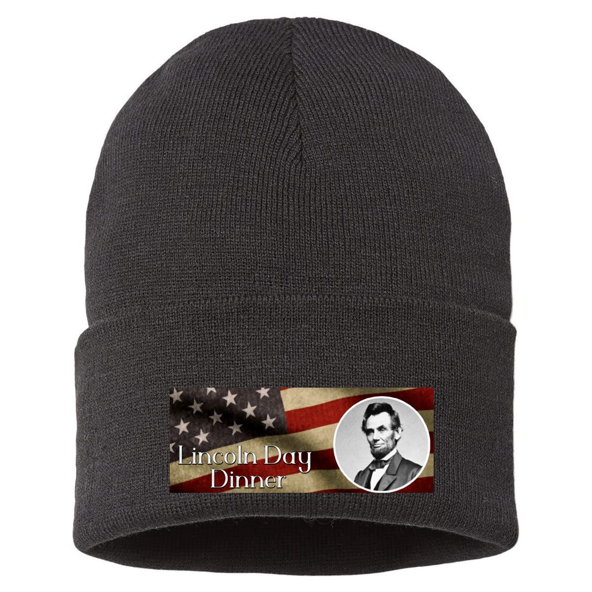 Lincon Day Dinner Sustainable Knit Beanie