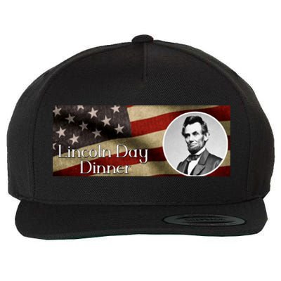 Lincon Day Dinner Wool Snapback Cap