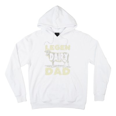 Legen Dairy Dad Cow Farmer Father's Day Hoodie