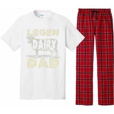 Legen Dairy Dad Cow Farmer Father's Day Pajama Set