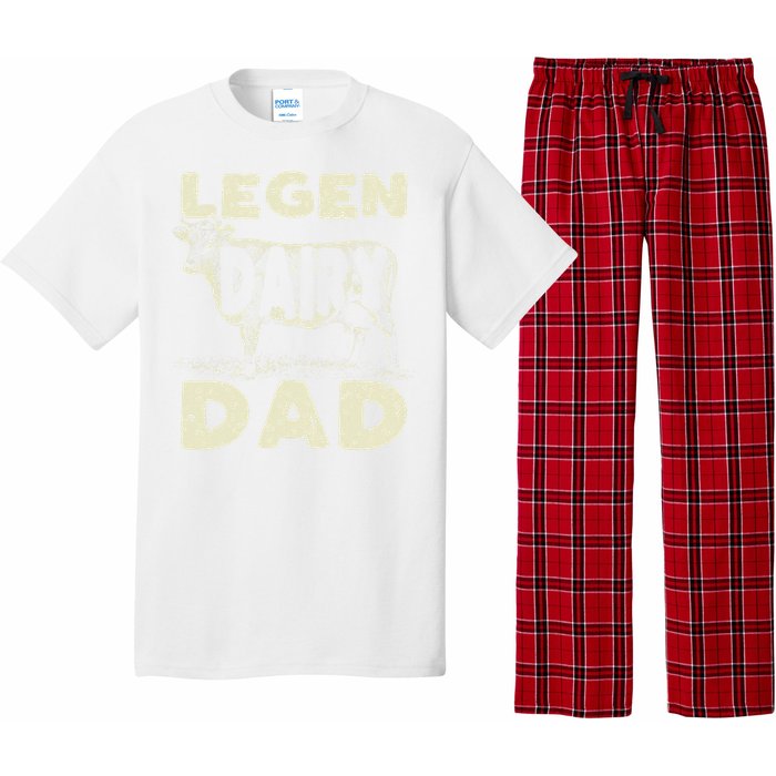 Legen Dairy Dad Cow Farmer Father's Day Pajama Set