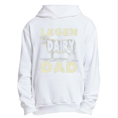 Legen Dairy Dad Cow Farmer Father's Day Urban Pullover Hoodie