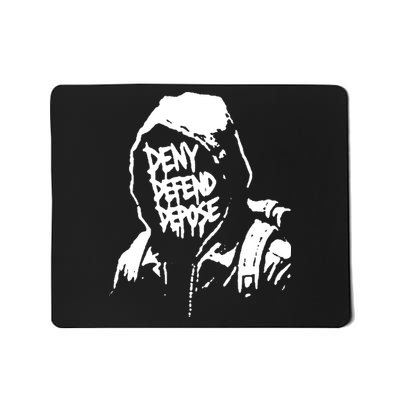 Luigi Defend Depose Deny Mousepad