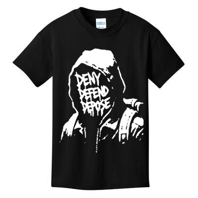 Luigi Defend Depose Deny Kids T-Shirt