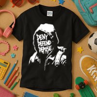 Luigi Defend Depose Deny Kids T-Shirt