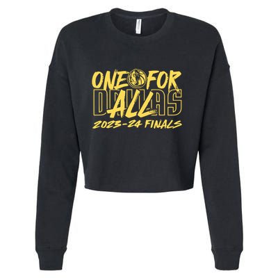 Luka Donkicks Dallas One For All 2023 24 Finals Cropped Pullover Crew