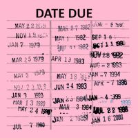 Library Due Date Librarian Date Due Coaster