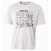 Library Due Date Librarian Date Due Cooling Performance Crew T-Shirt