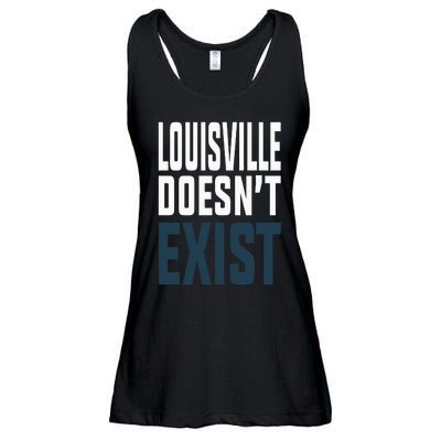 Louisville Doesn’t Exist Ladies Essential Flowy Tank